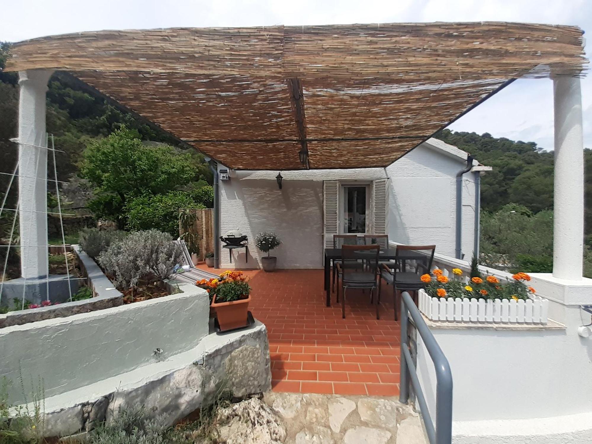 Apartment Nadine Mljet Mit Meerblick Okuklje Exterior foto
